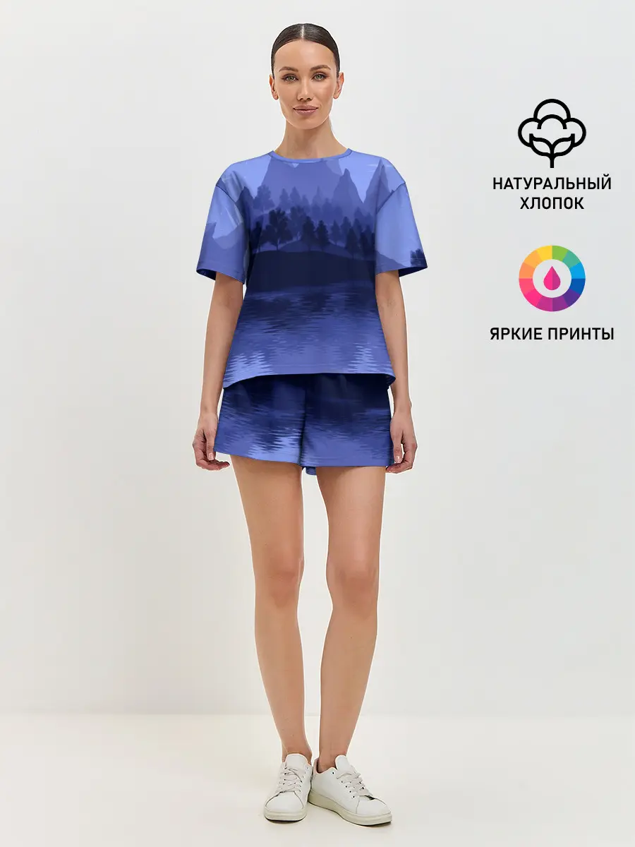 Женская пижама с шортами / Firewatch