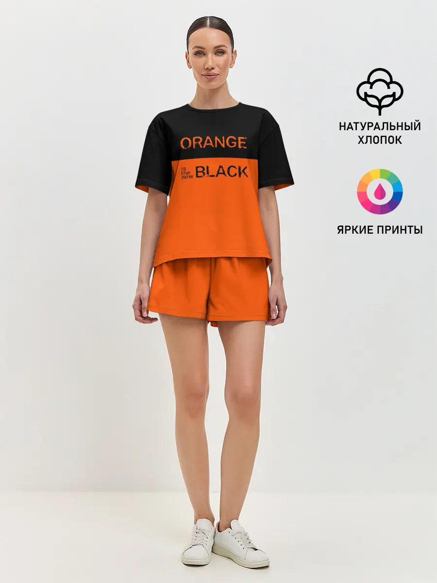 Женская пижама с шортами / Orange Is the New Black