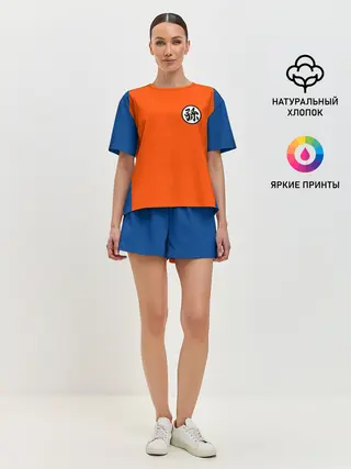 Женская пижама с шортами / GOKU KANJI