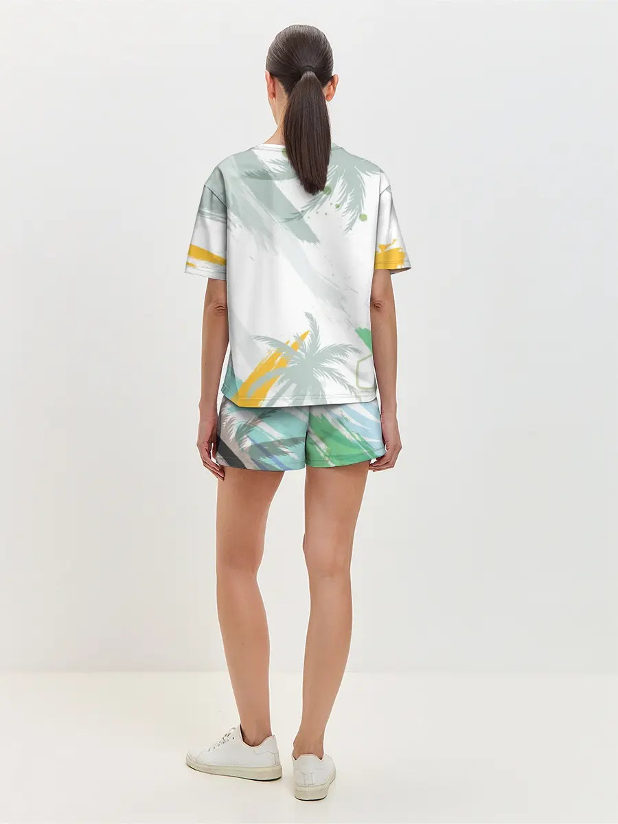 Женская пижама с шортами / Aloha Hawaii