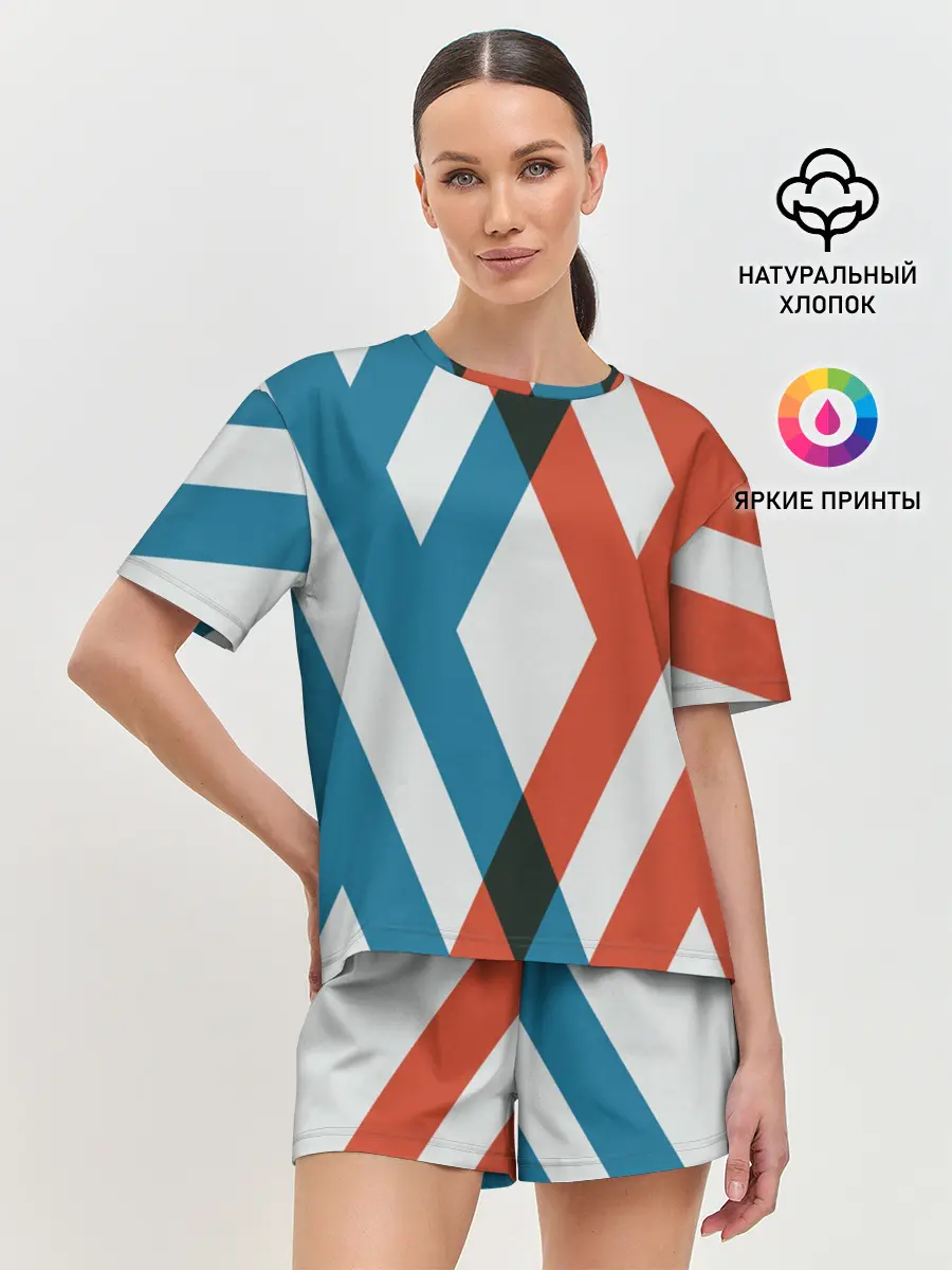 Женская пижама с шортами / two XX