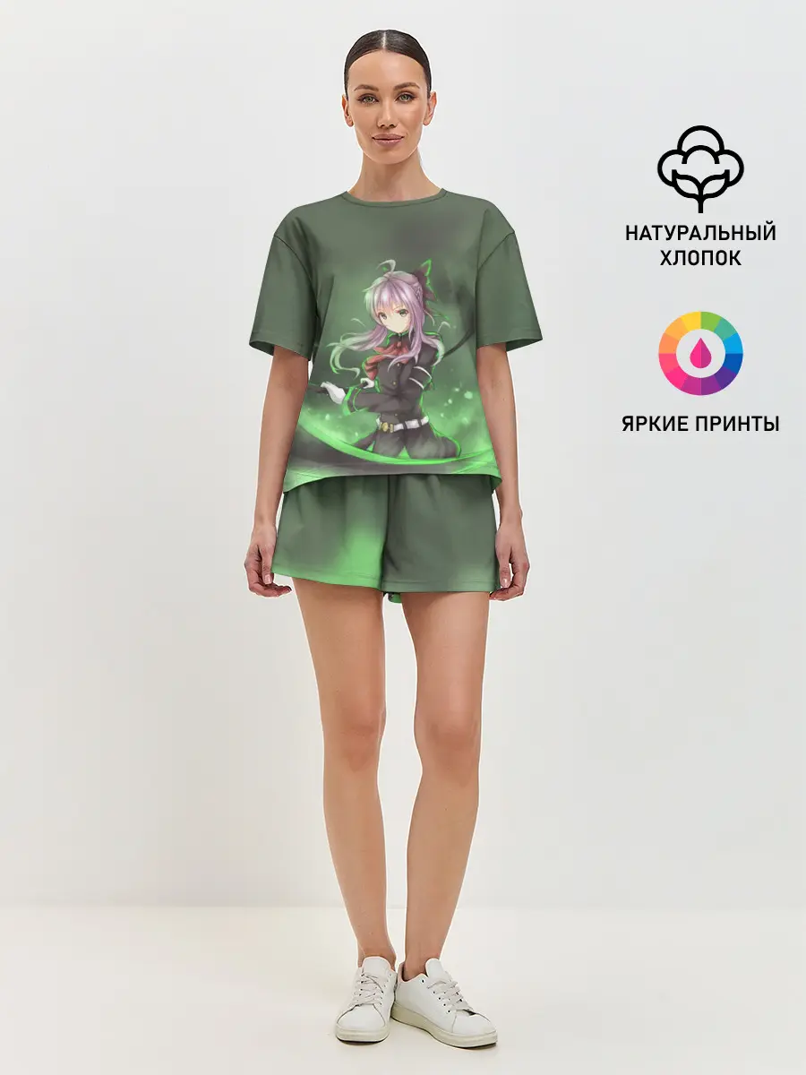 Женская пижама с шортами / Шиноа Хиираги