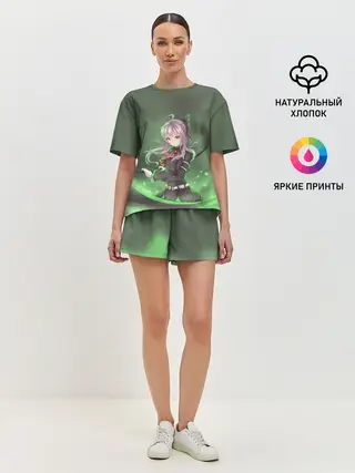 Женская пижама с шортами / Шиноа Хиираги