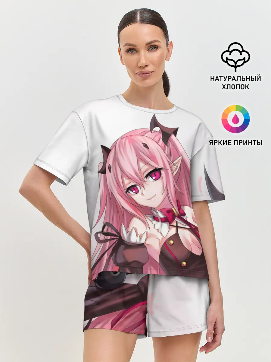 Женская пижама с шортами / Крул Цепеш