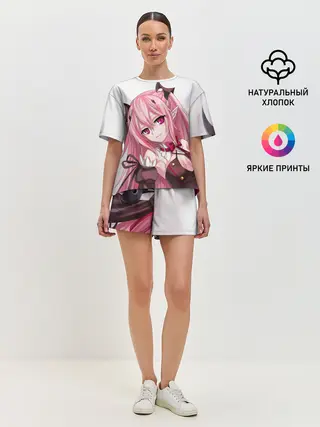 Женская пижама с шортами / Крул Цепеш