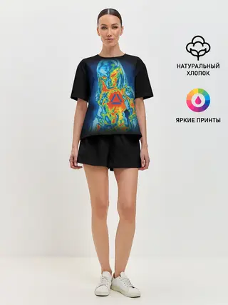 Женская пижама с шортами / PREDATOR | ХИЩНИК