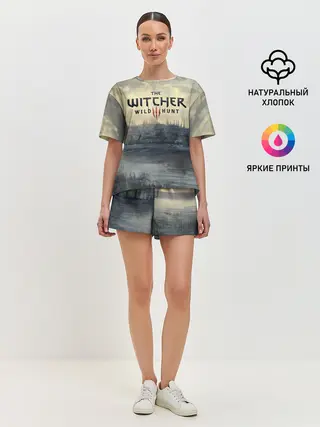 Женская пижама с шортами / The Witcher 3: Wild Hunt