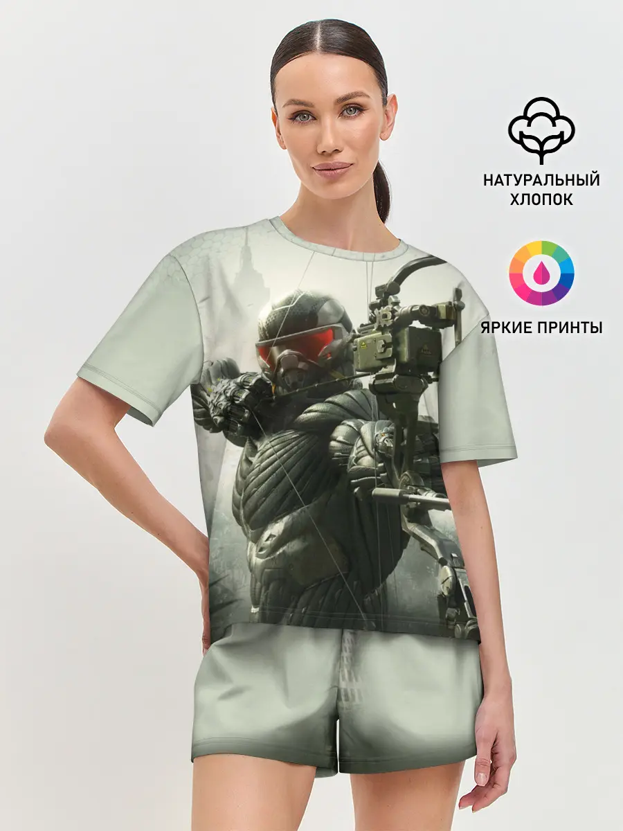 Женская пижама с шортами / Crysis