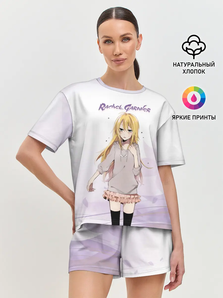 Женская пижама с шортами / Рейчел