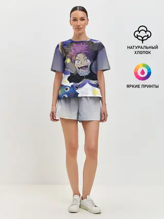 Женская пижама с шортами / Нацу