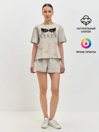 Женская пижама с шортами / Leksa