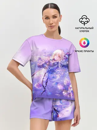 Женская пижама с шортами / Violet Evergarden