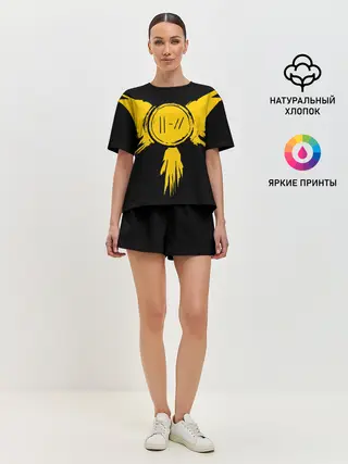Женская пижама с шортами / TWENTY ONE PILOTS / TOP