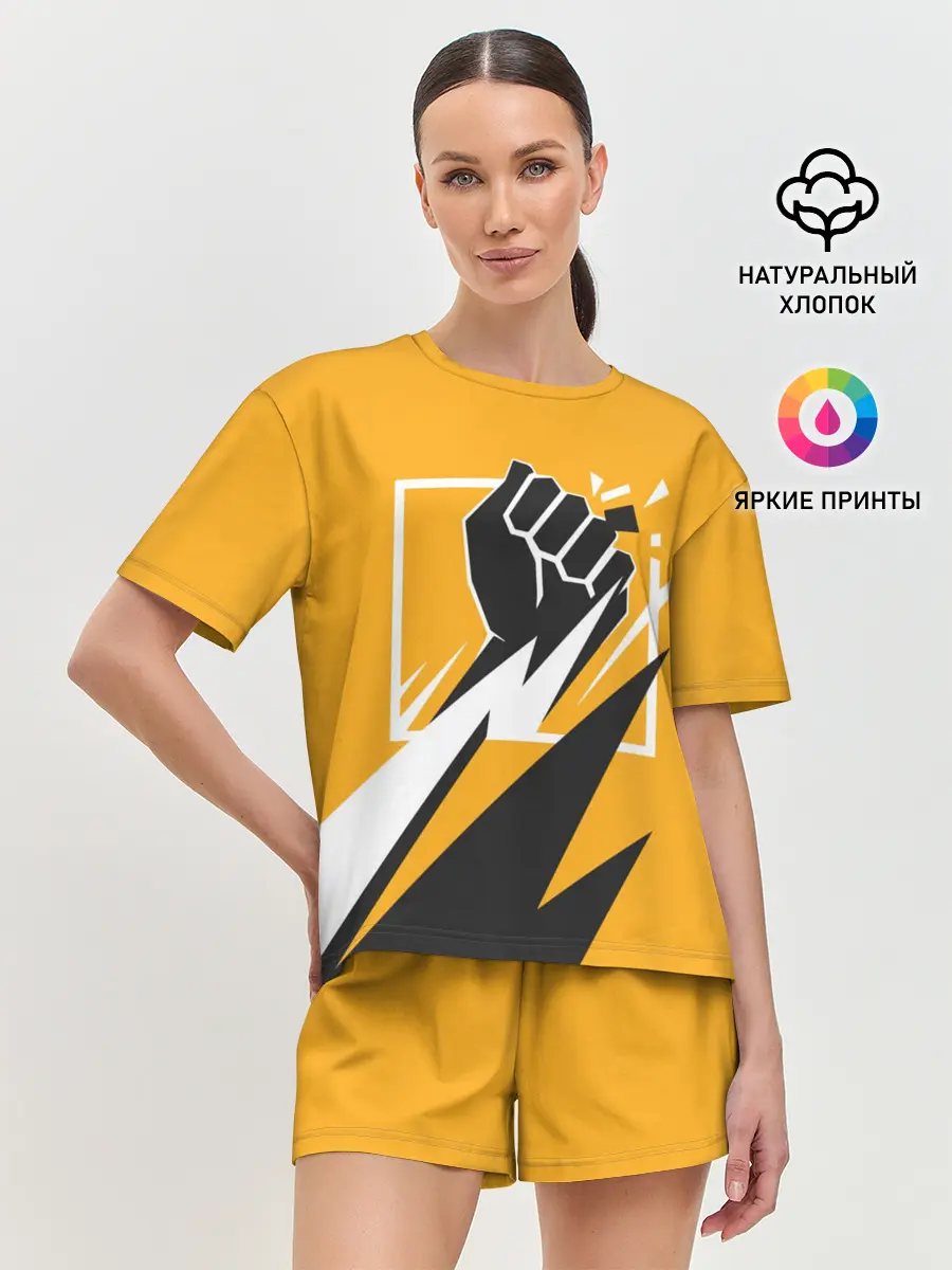 Женская пижама с шортами / R6S FINKA