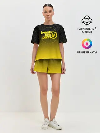 Женская пижама с шортами / TWENTY ONE PILOTS TOP