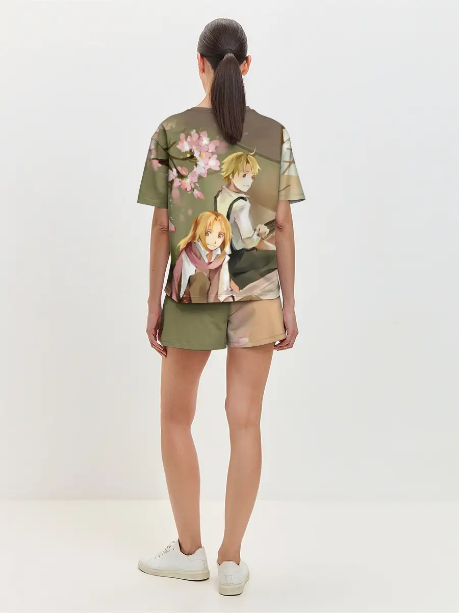 Женская пижама с шортами / Стальной алхимик