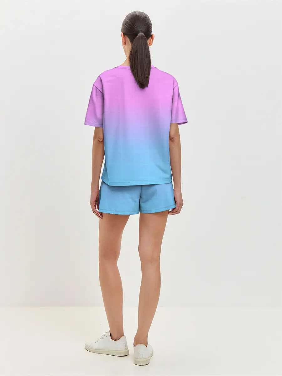 Женская пижама с шортами / Anime girl with sword