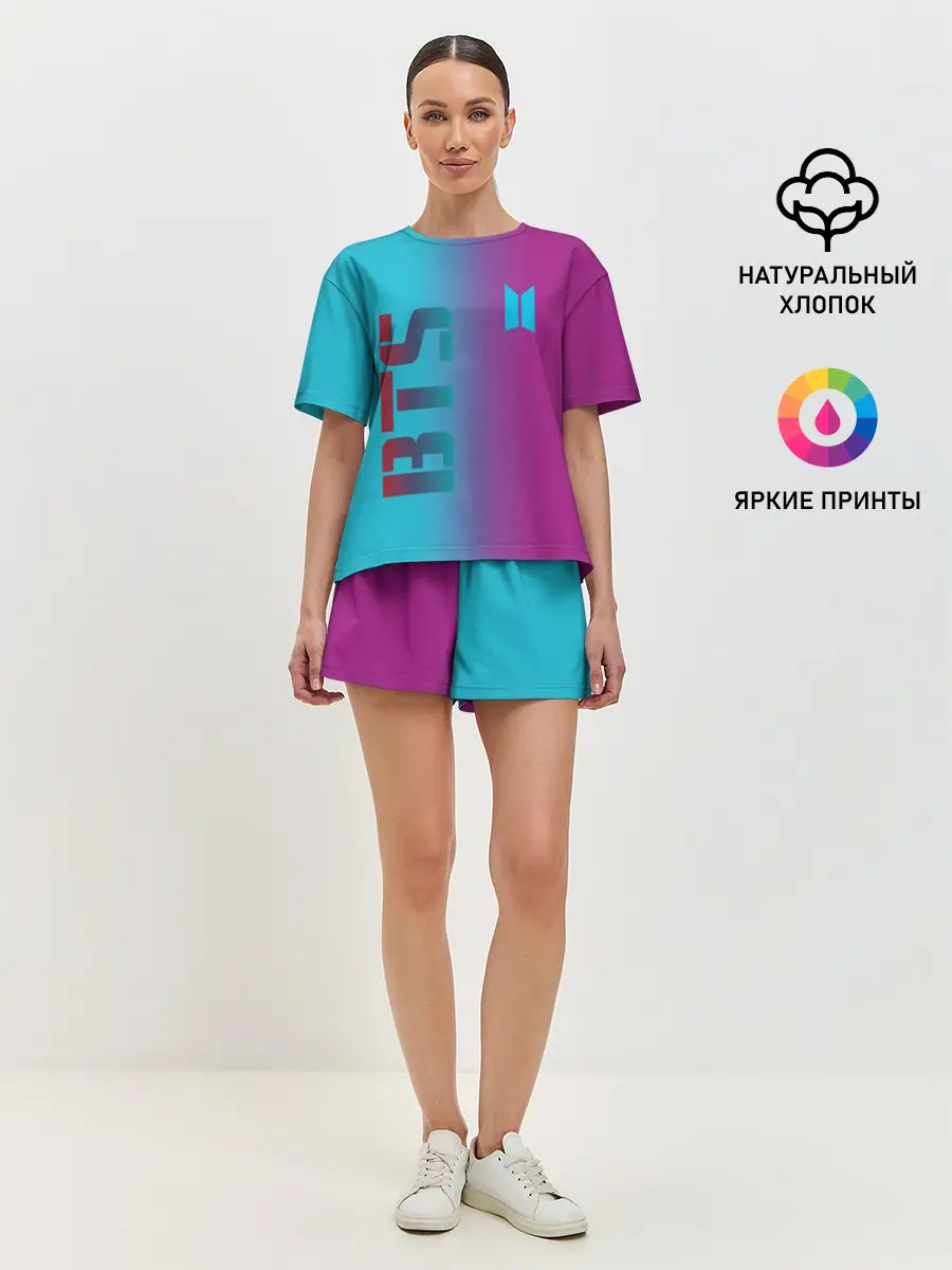 Женская пижама с шортами / BANGTAN BOYS