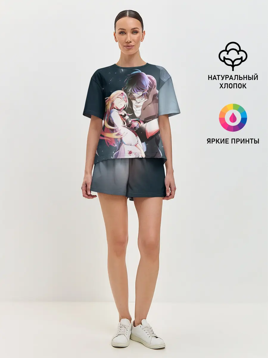 Женская пижама с шортами / Death art