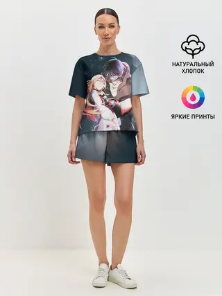 Женская пижама с шортами / Death art