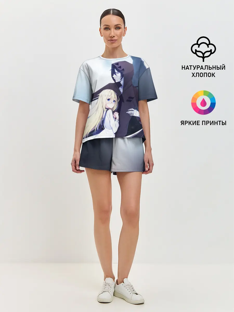 Женская пижама с шортами / ANGELS OF DEATH. Rachel & Isaac