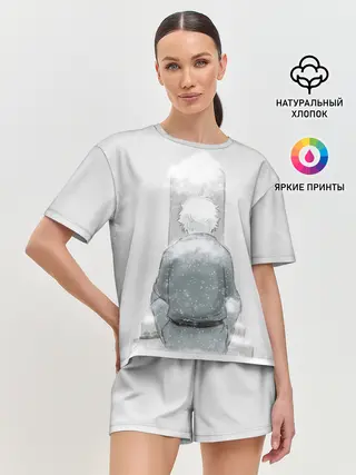 Женская пижама с шортами / Snow