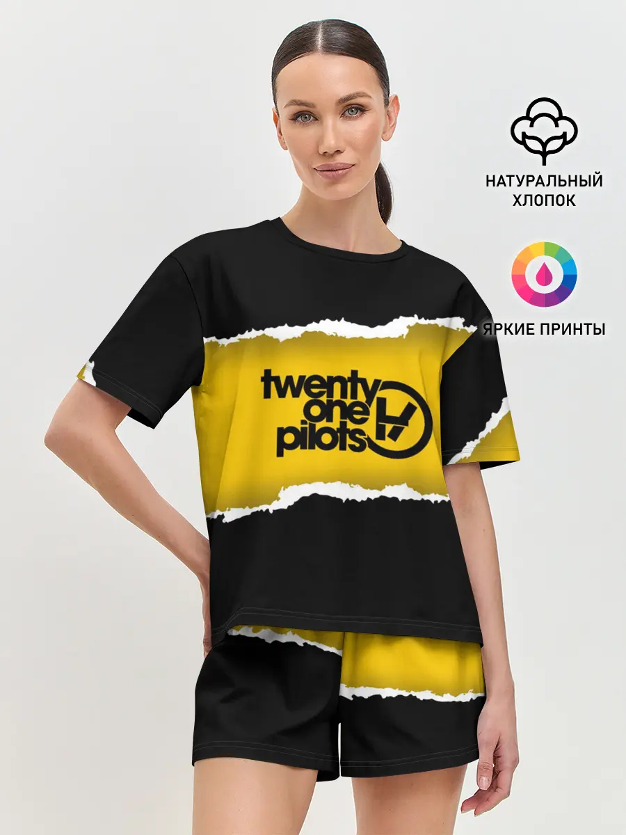 Женская пижама с шортами / TWENTY ONE PILOTS