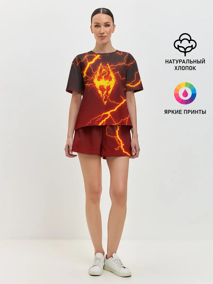 Женская пижама с шортами / THE ELDER SCROLLS