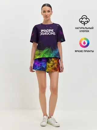 Женская пижама с шортами / IMAGINE DRAGONS
