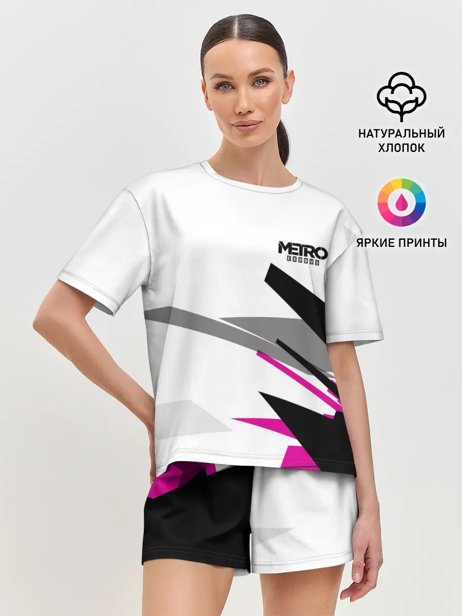 Женская пижама с шортами / Metro Exodus