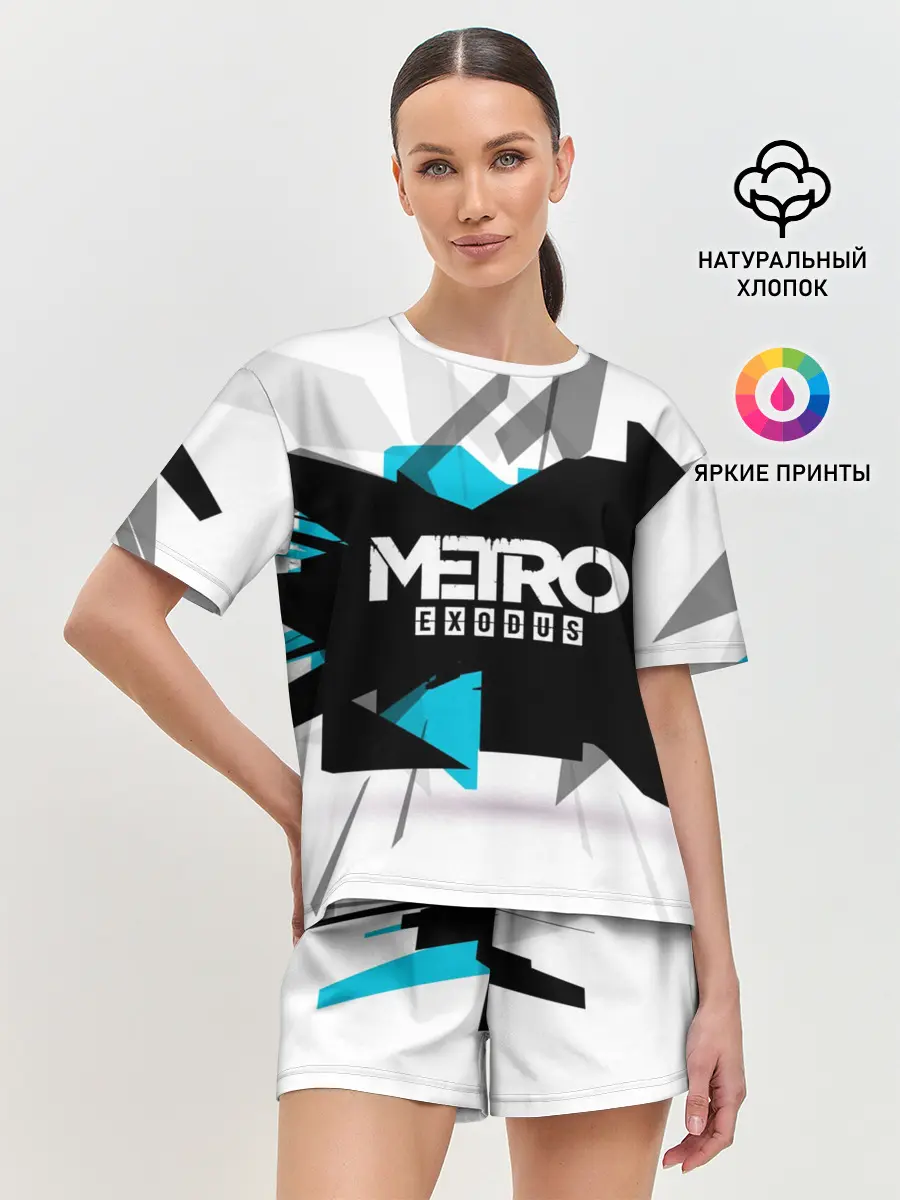 Женская пижама с шортами / Metro Exodus