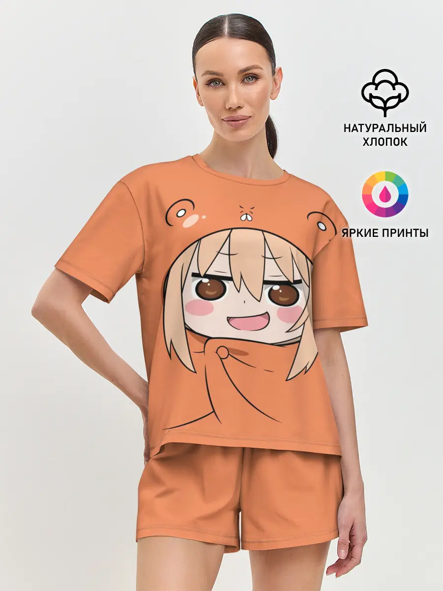 Женская пижама с шортами / Умару Дома