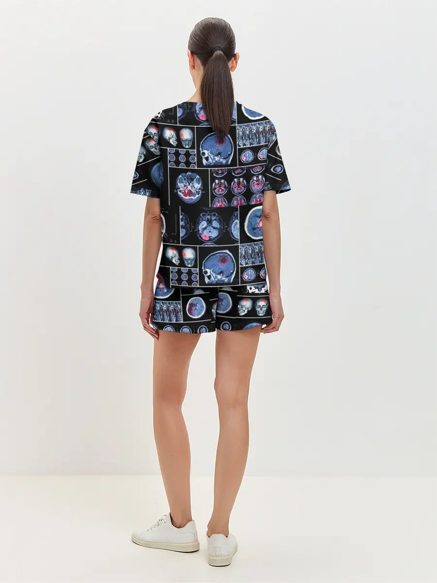 Женская пижама с шортами / неврология