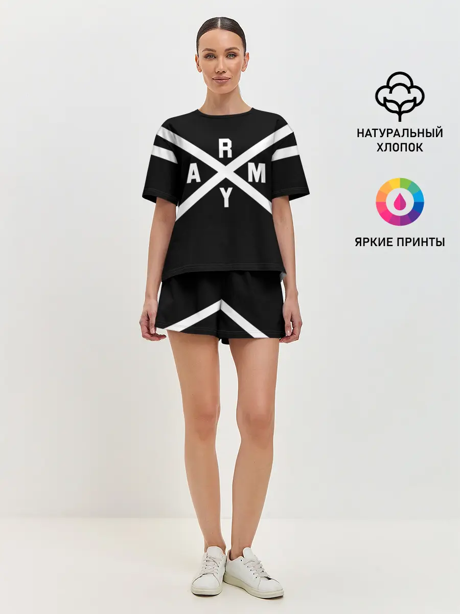Женская пижама с шортами / BTS ARMY