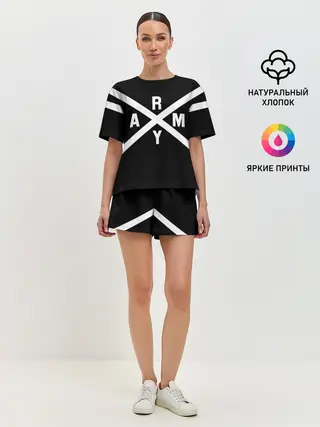 Женская пижама с шортами / BTS ARMY