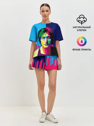 Женская пижама с шортами / Джон Леннон