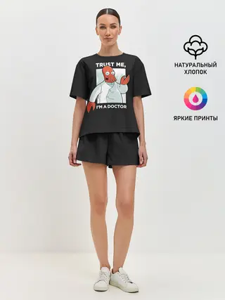 Женская пижама с шортами / Зойдберг