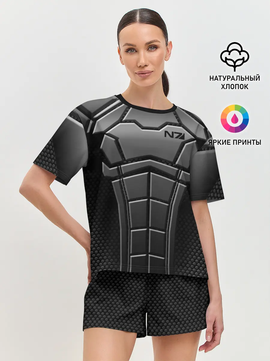 Женская пижама с шортами / КОСТЮМ N7