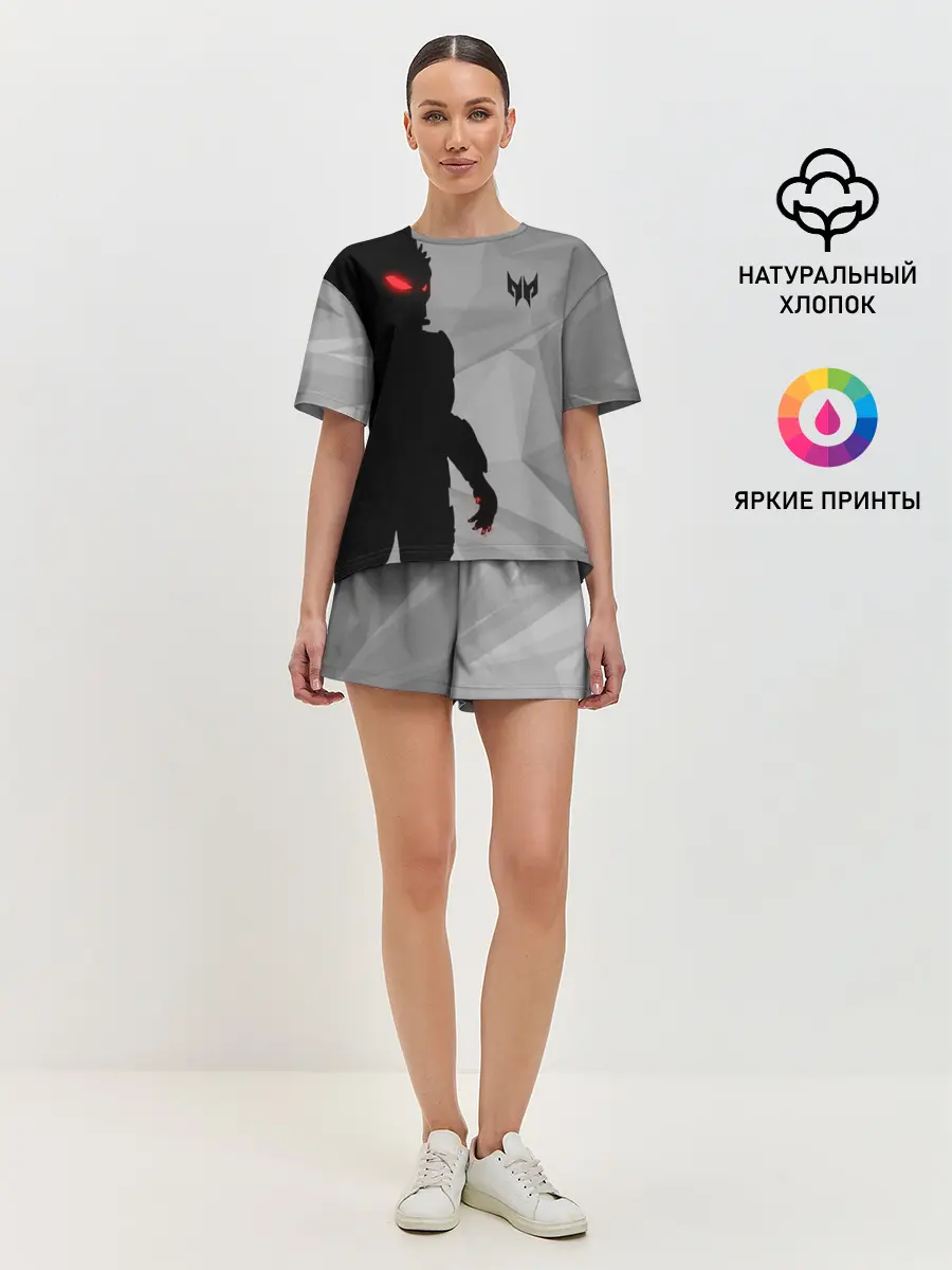 Женская пижама с шортами / ХИЩНИК | PREDATOR.