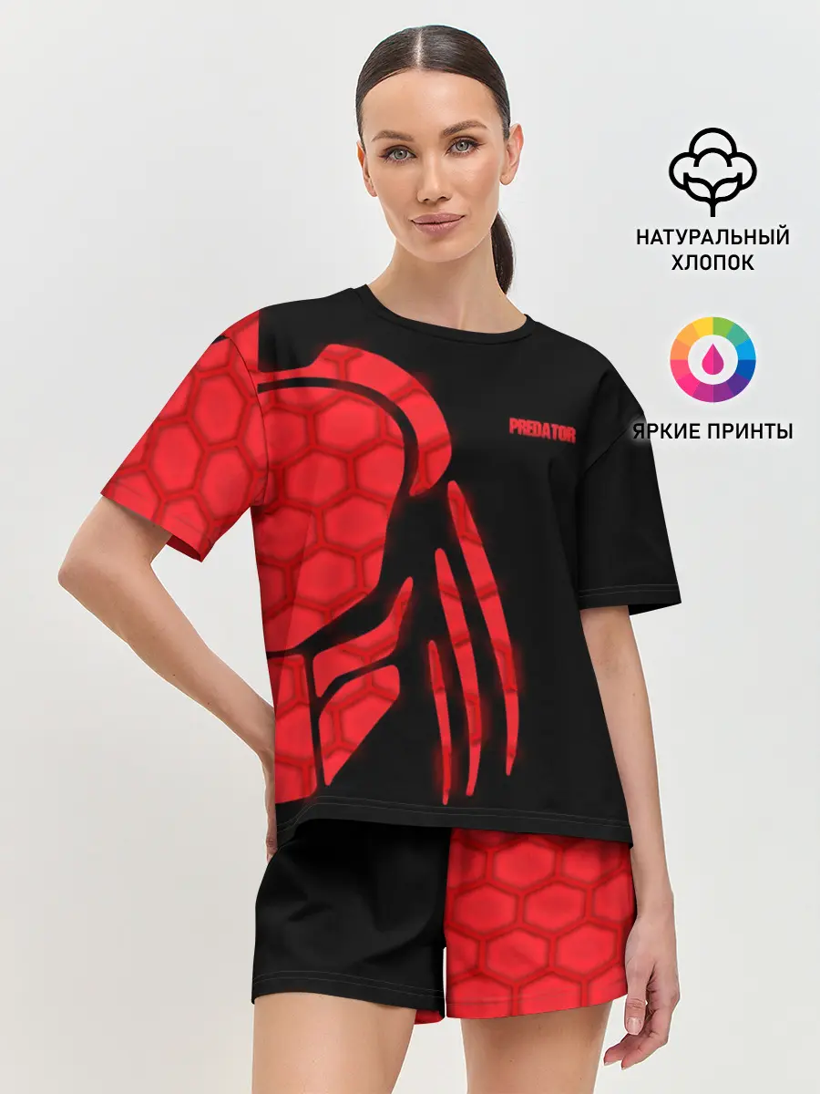 Женская пижама с шортами / ХИЩНИК | PREDATOR.