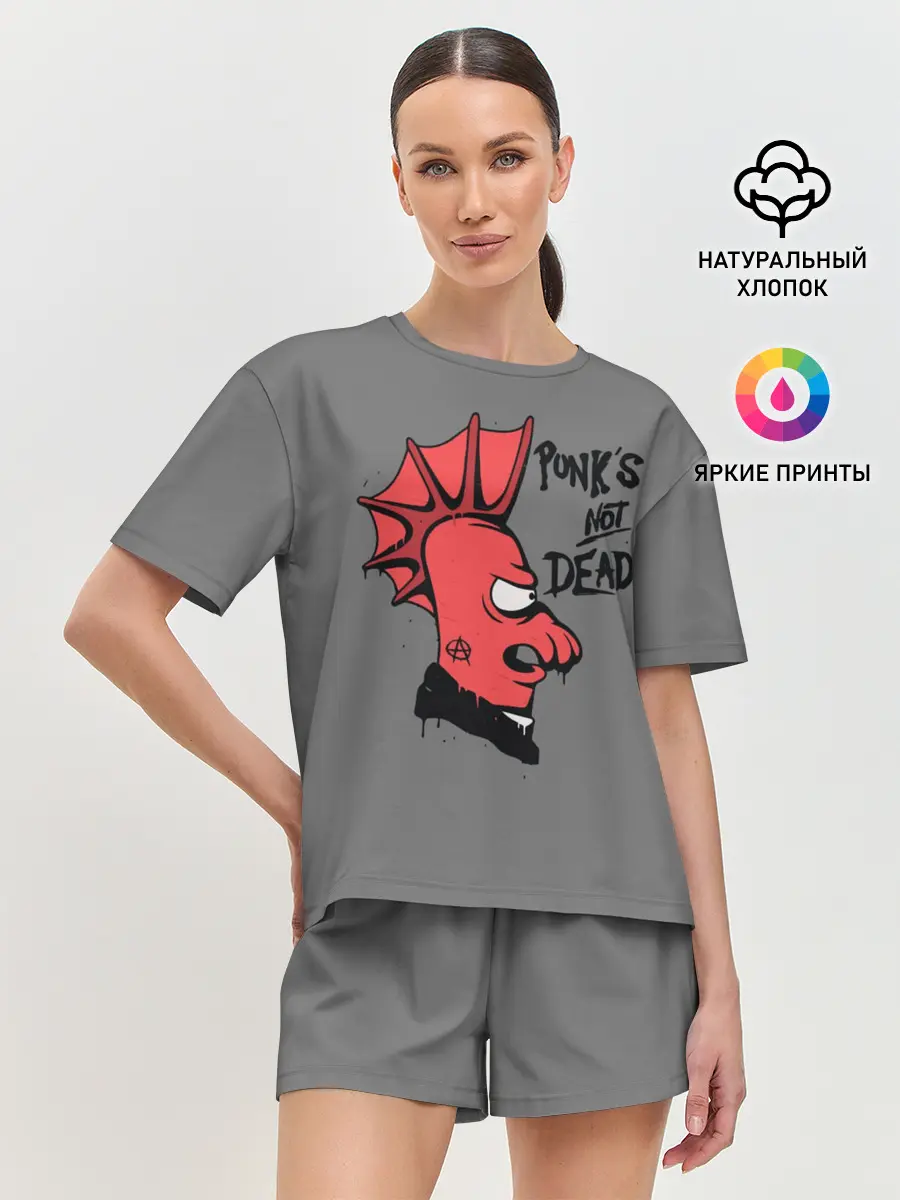 Женская пижама с шортами / Зойдберг