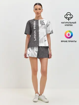 Женская пижама с шортами / Linkin Park