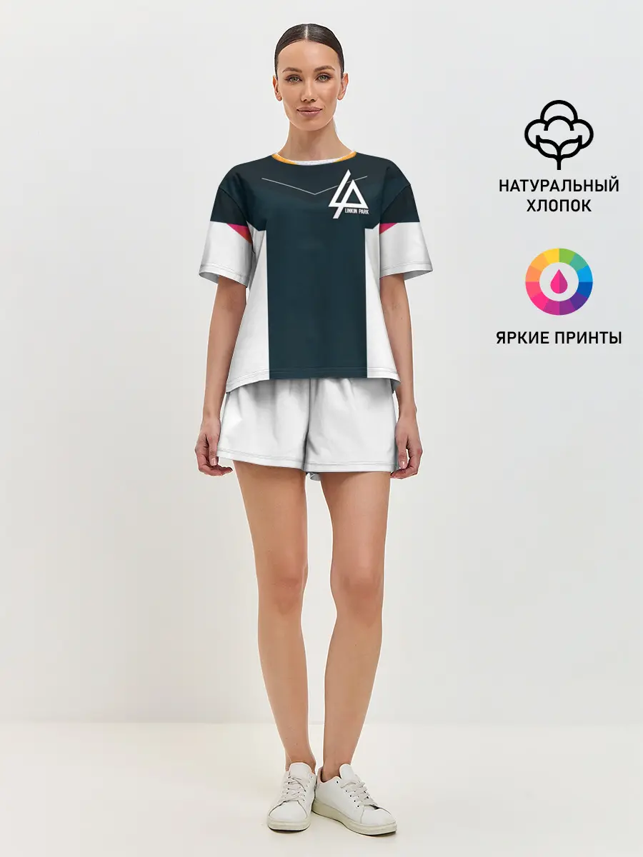 Женская пижама с шортами / Linkin Park