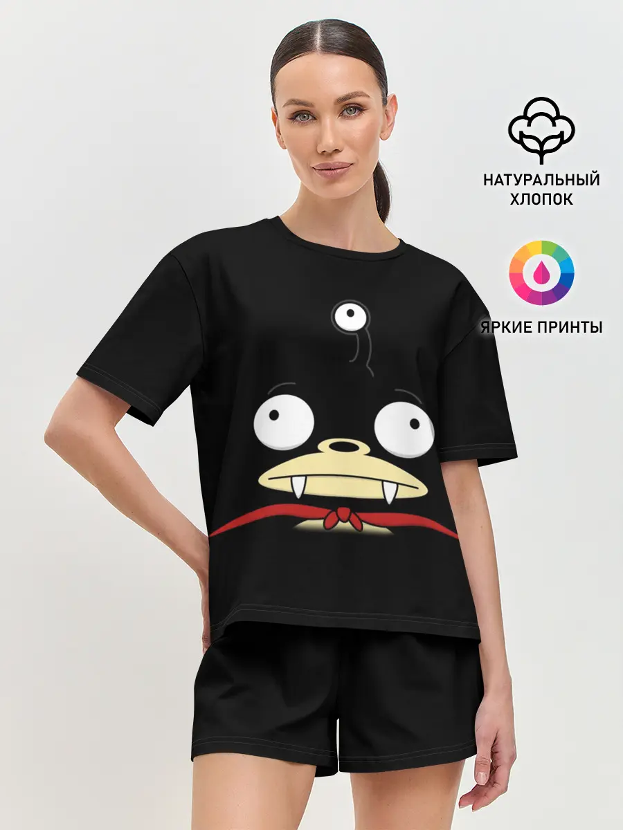 Женская пижама с шортами / Футурама - зверек