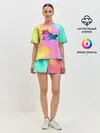Женская пижама с шортами / Кислотная Гипножаба