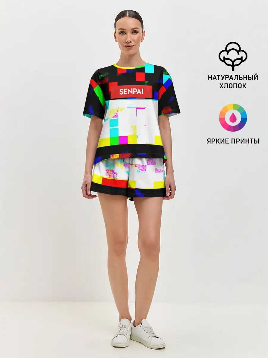 Женская пижама с шортами / SENPAI