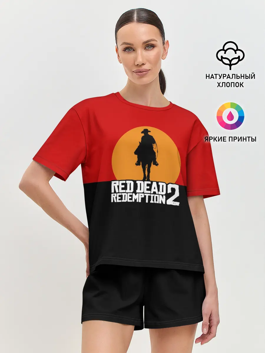 Женская пижама с шортами / Red Dead Redemption 2