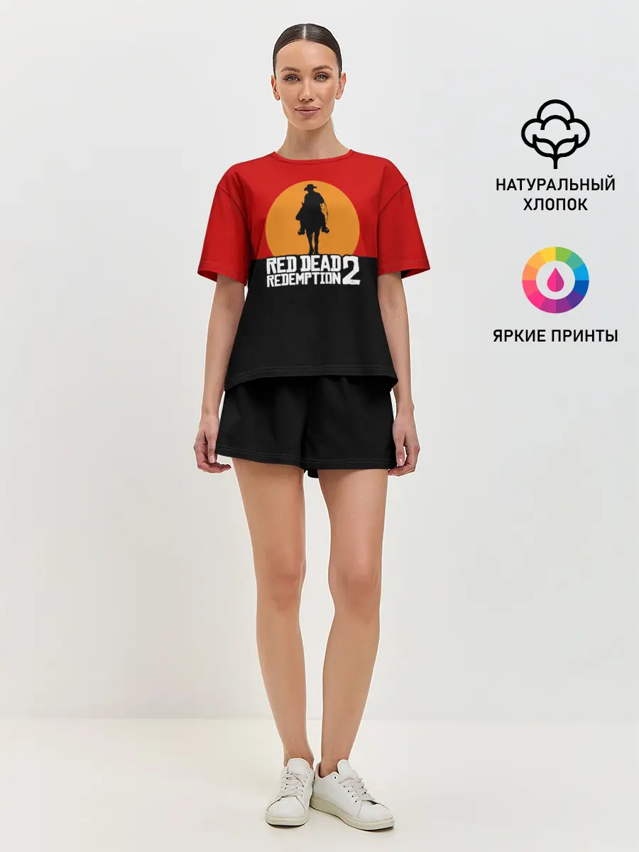 Женская пижама с шортами / Red Dead Redemption 2