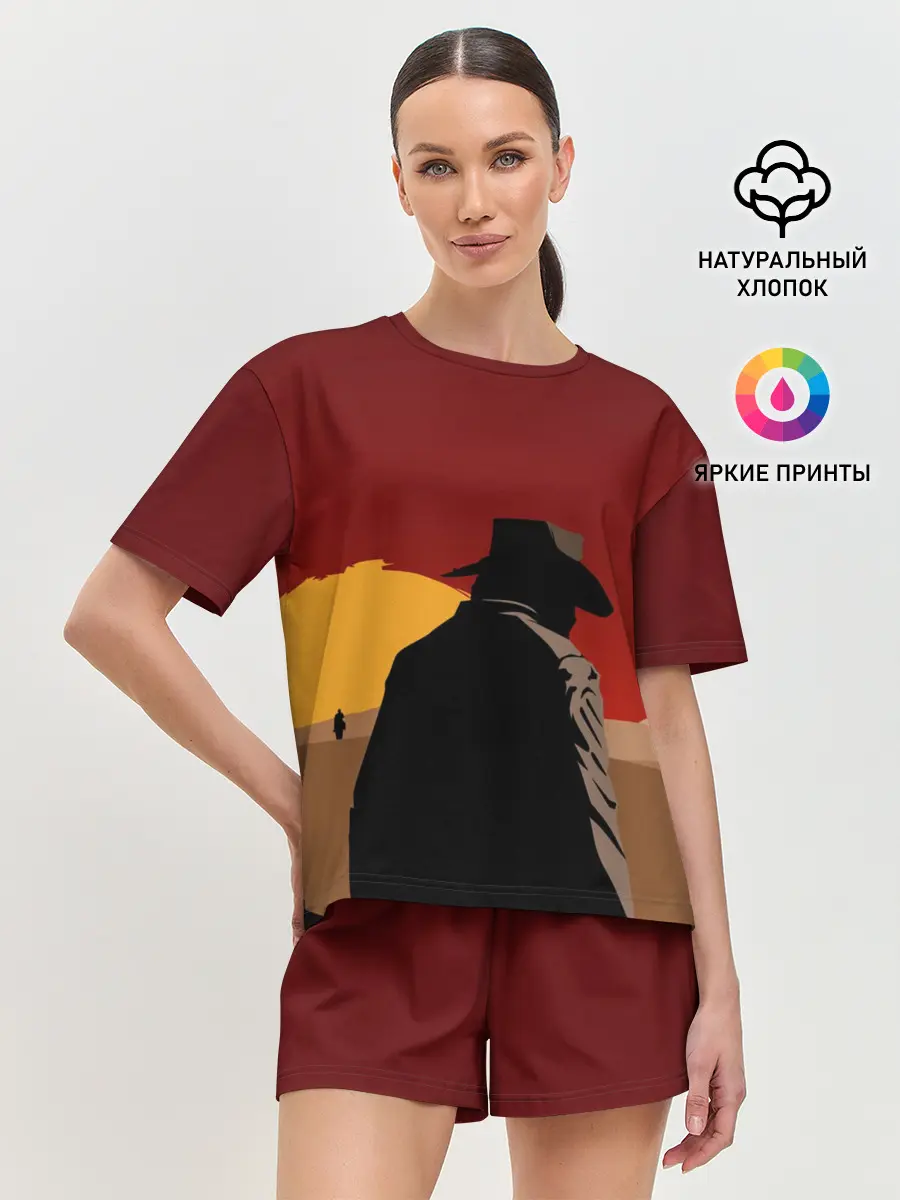 Женская пижама с шортами / Red Dead Redemption 2