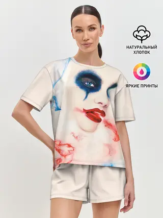 Женская пижама с шортами / American Horror Story